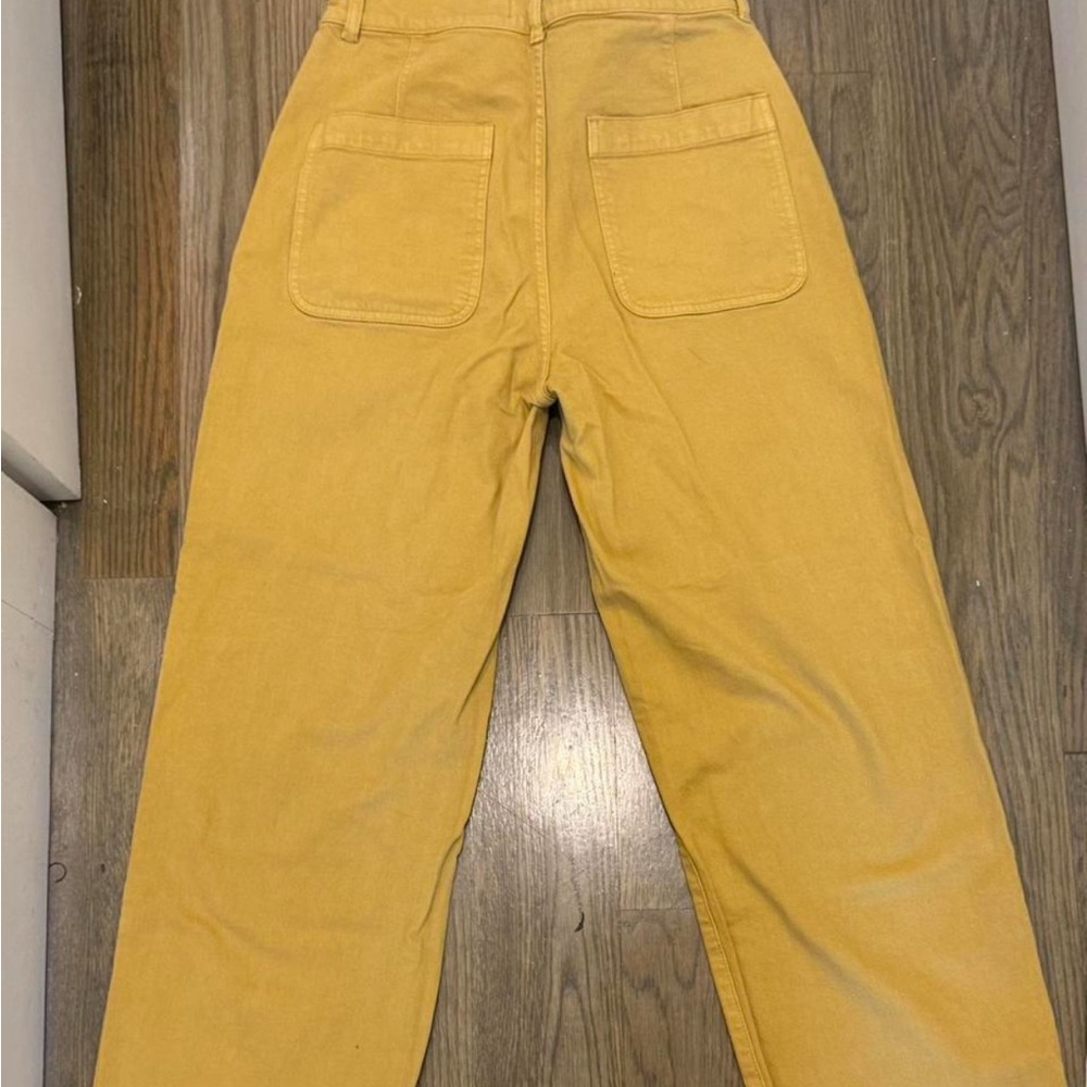 Madewell Mustard Yellow Pants